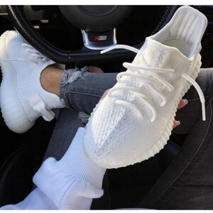 Adidas Yeezy 350 Full White Shoes For Men (SF40)