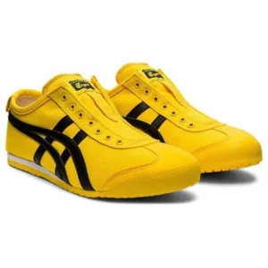Onitsuka Tiger Mexico 66 Slip On Yellow Black Shoes For Men (SF80)
