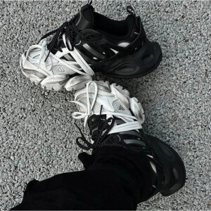 Adidas XLG Runner Deluxe White Black For Men's Shoes (BSF133)