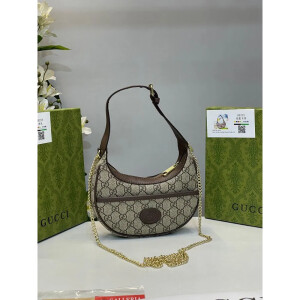 Gucci Half Moon Hobo Bag with OG Box and Bill For Women (BSF185)