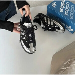 Adidas Samba x Atmos Tuxede Silver Black For Men's Shoes (BSF200)