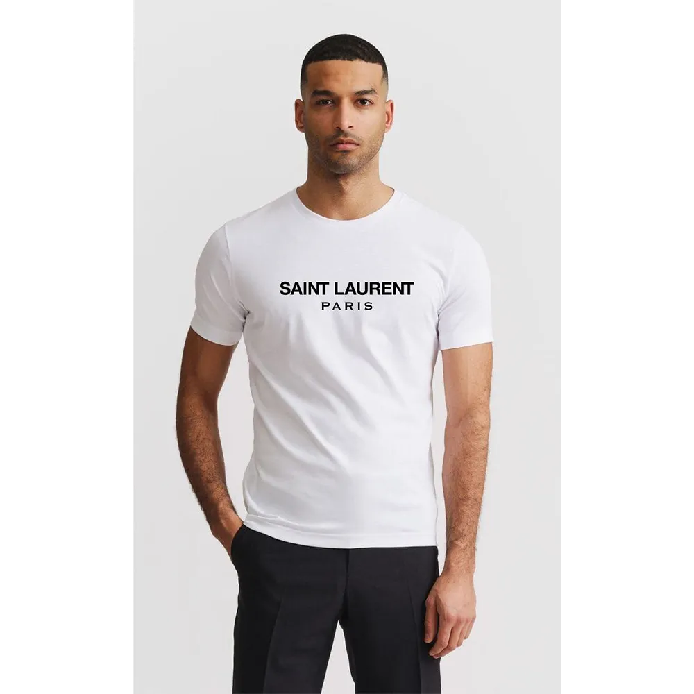 Premium Saint Laurent T-shirt White For Men (WA19)