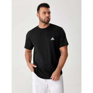 Premium Adidas T-shirt Black For Men (WA80)