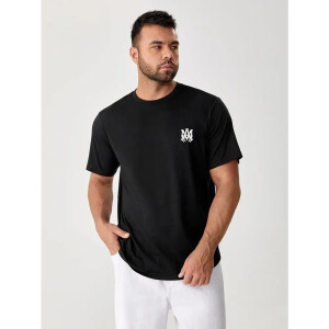 Premium Amiri T-shirt Black For Men (WA82)