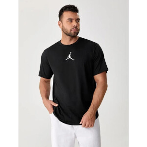 Premium Air Jordan T-shirt Black For Men (WA87)