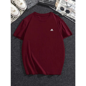 Premium Adidas T-shirt Maroon For Men (WA140)