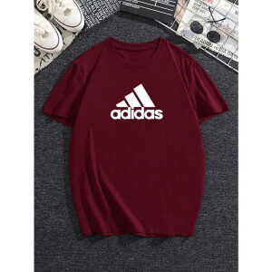 Premium Adidas T-shirt Maroon For Men (WA141)