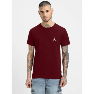 Premium Air Jordan T-shirt Maroon For Men (WA177)