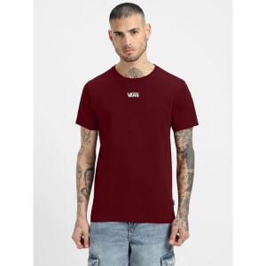 Premium Vans T-shirt Maroon For Men (WA181)