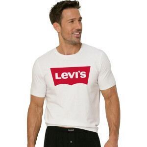 Premium Levi's T-shirt White For Men (WA53)