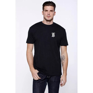 Premium Burberry T-shirt Black For Men (WA133)