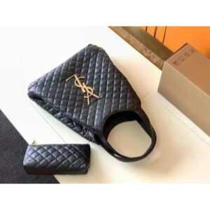 YSL Saint Laurent Shopping Bag Icare Maxi Quality Leather Large For Women (BSF212)