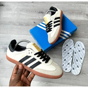 Adidas Samba Strata Beige 2025 For Men's Shoes (BSF221)