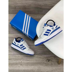 Adidas forum 84 Low White Blue For Men's Shoes (BSF228)