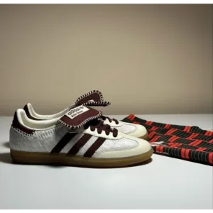 Adidas Samba Pony Tonal Wales Bonner Cream White Shoes For Men (LAZ308)