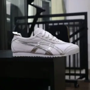 Onituska Tiger Mexico 66 Slip On Blue Stripes For Women (BSF383)