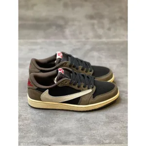 Travis Scott X Air Jordan 1 Low Shoes For Men (BOT105)