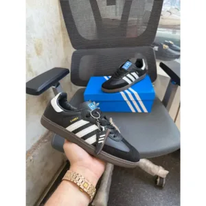 Adidas Samba Black White Shoes For Men (SZ37)