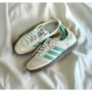 Adidas Samba Hazy Green Shoes For Men (SZ42)
