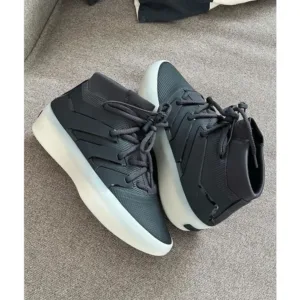 Adidas Fear Of God High Black Shoes For Men (SZ49)