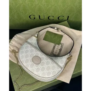 Gucci ophidia gg supreme top handle bag For Women (LAB74)