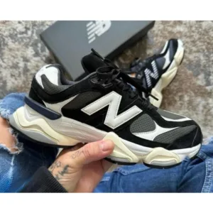 New Balance 9060 Black White Shoes For Men (LAB48)