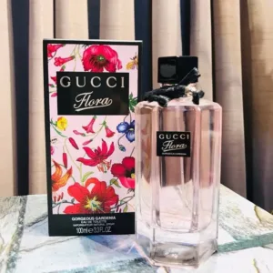 Gucci Flora Perfume Gorgeous Gardenia Eau De Toilette 100ml (LAB158)