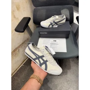 Onitsuka Tiger Mexico 66 Cream Grey Shoes For Men (LAB334)