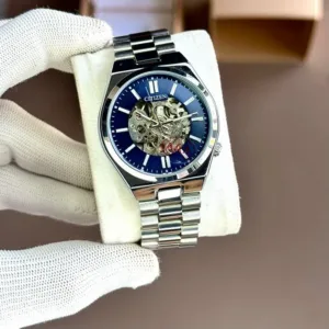 Rado Watch Automatic Silver Blue For Men (BSF519)