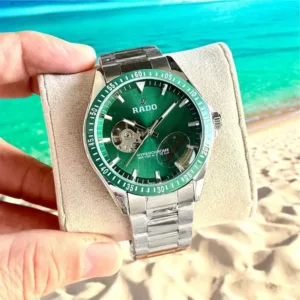 Rado Watch Automatic Silver Green For Men (BSF520)