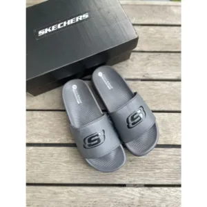 Skechers Hyper Burst Slide Recover Shadow Good Year Grey For Men (BSF522)