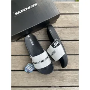 Skechers Hyper Burst Slides Masco Pro Gym White For Men (BSF529)