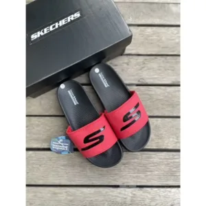 Skechers Hyper Burst Slide Recover Shadow Good Year Red For Men (BSF536)