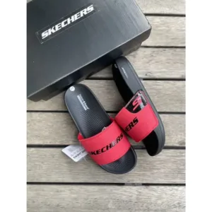 Skechers Hyper Burst Slides Masco Pro Gym Red For Men (BSF527)