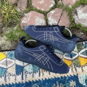 Onitsuka Tiger Sclaw Navy Blue Shoes For Men (BOT527)