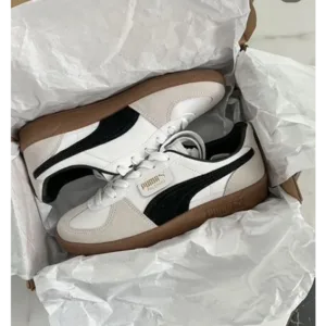 Puma Palermo White Black Shoes For Men (HS241)
