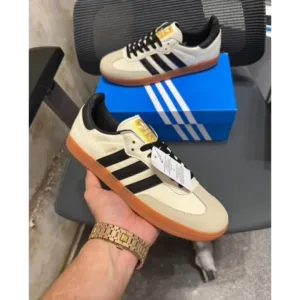 Adidas Samba Cream Sand Strata Shoes For Men (HS205)