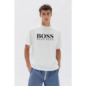Premium Cotton Boss T-shirt White For Men (WA222)