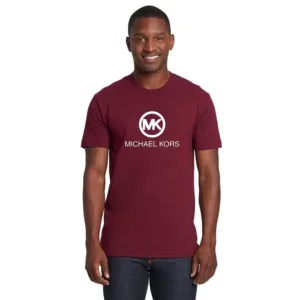 Premium Cotton Michael Kors T-shirt Maroon For Men (WA304)