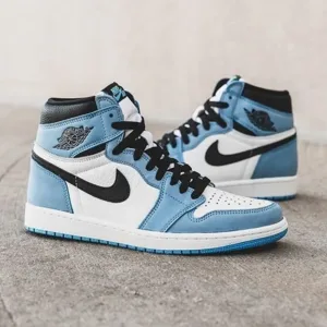 Nike Air Jordan 1 High University Blue Shoes For Men (HS214)