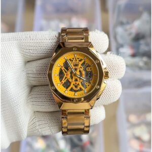 Stylish Fossil Watch Evanstone Automatic Skeleton For Men (LAB1240)