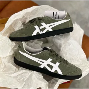 Onitsuka Tiger Tokuten Burnt Green Shoes For Men (LAB1274)