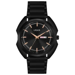Stylish Laser Watch Full Black For Men (CSO1626)