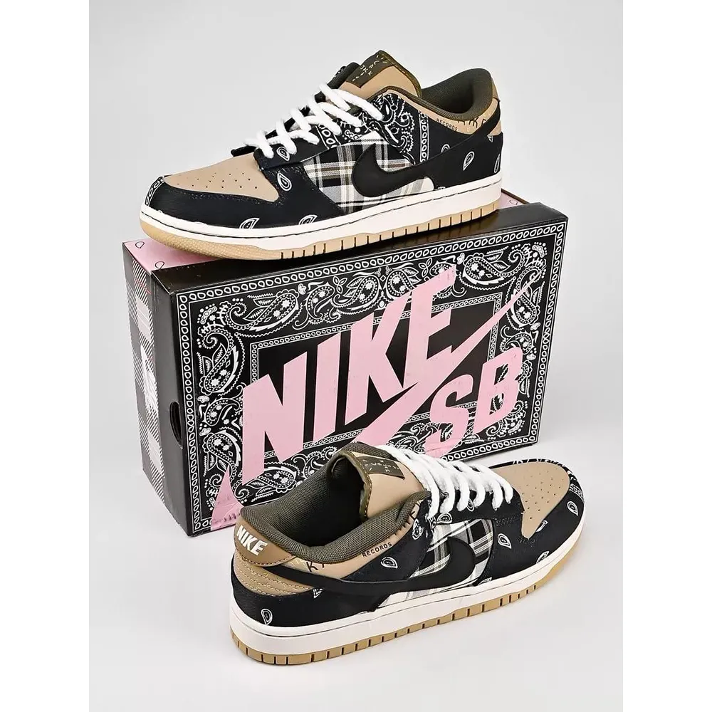 Nike SB Dunk X Travis Scott Bandana Shoes For Men (LAZ521)