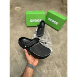 Crocs Yukon Clog Black For Men (LAZ532)