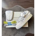 Adidas Bad Bunny Forum Cloud White Shoes For Men (BSF953)
