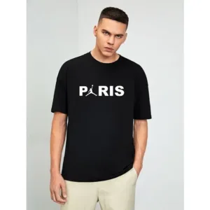 Trendy Super Soft Cotton Paris T-shirt For Men (WA341)