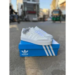 Adidas Samba Triple White Shoes For Men (LAB729)