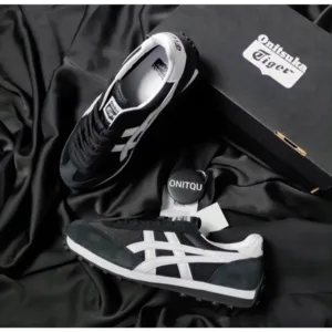 Premium Onitsuka Tiger Edr 78 Black White Shoes For Men (BSF1025)