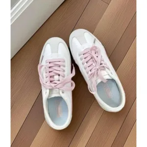 Puma Bella Ut Canvas White Pink Shoes For Women (BSF1044)